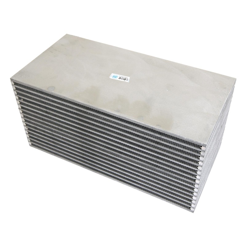 CSF 1500HP Water/Air Bar & Plate Intercooler Core - 12" L x 6" H x 6" W (8085)
