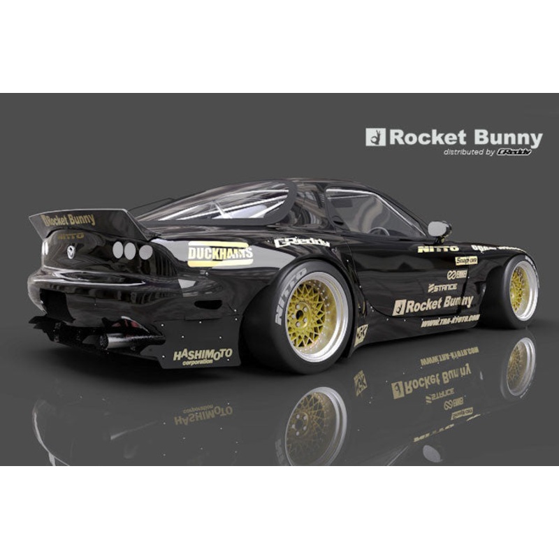 GReddy Rocket Bunny Duck-Tail Wing V2 | 1992-2002 Mazda RX-7  (17040216)