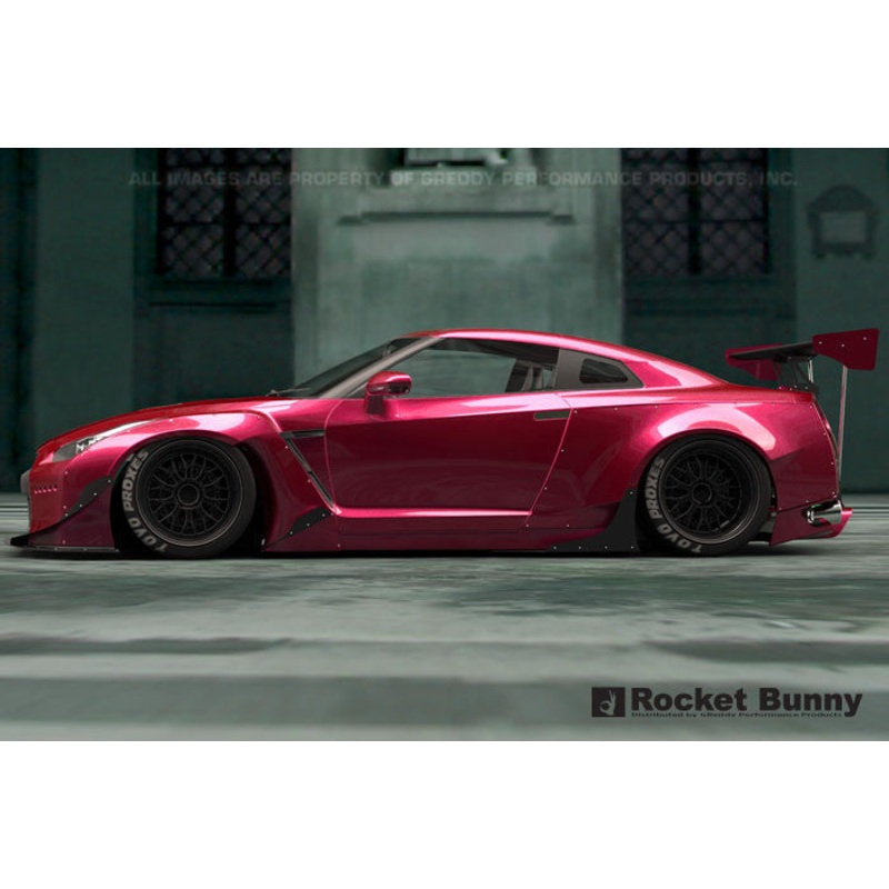 GReddy Rocket Bunny V2 Front Splitter Plate | 2009-2021 Nissan GTR  (17020634)