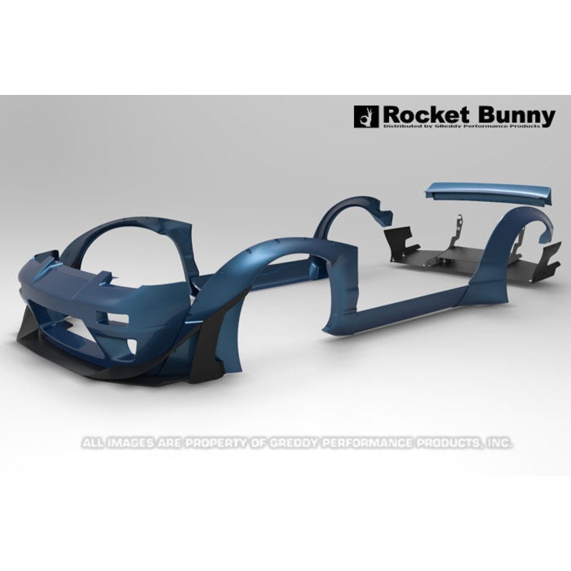 GReddy Rocket Bunny Wide Body V2 Front Bumper | 1989-1993 Nissan 240SX  (17020381)
