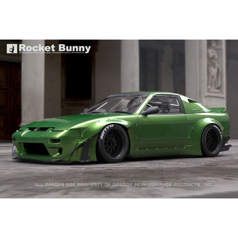 GReddy V2 Rocket Bunny Front Lip | 1989-1994 Nissan 240SX  (17020383)