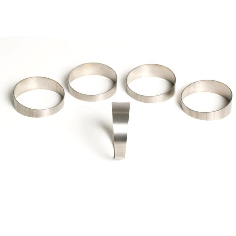 Ticon Industries - 4.5" 45 Degree 1D/4.5" CLR Tight Radius 1mm Wall, 5pk (109-11401-0013)