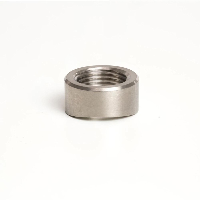 Ticon Industries Titanium O2 Sensor Bung 1.75" to 2.5" Tubing (104-00100-7000)