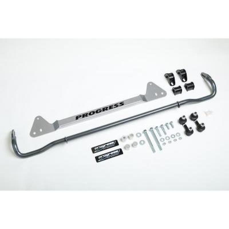 Progress Tech 22mm Adjustable Rear Sway Bar w/ Bar Brace & Adj End Links | 1992-1995 Honda Civic (62.1040)