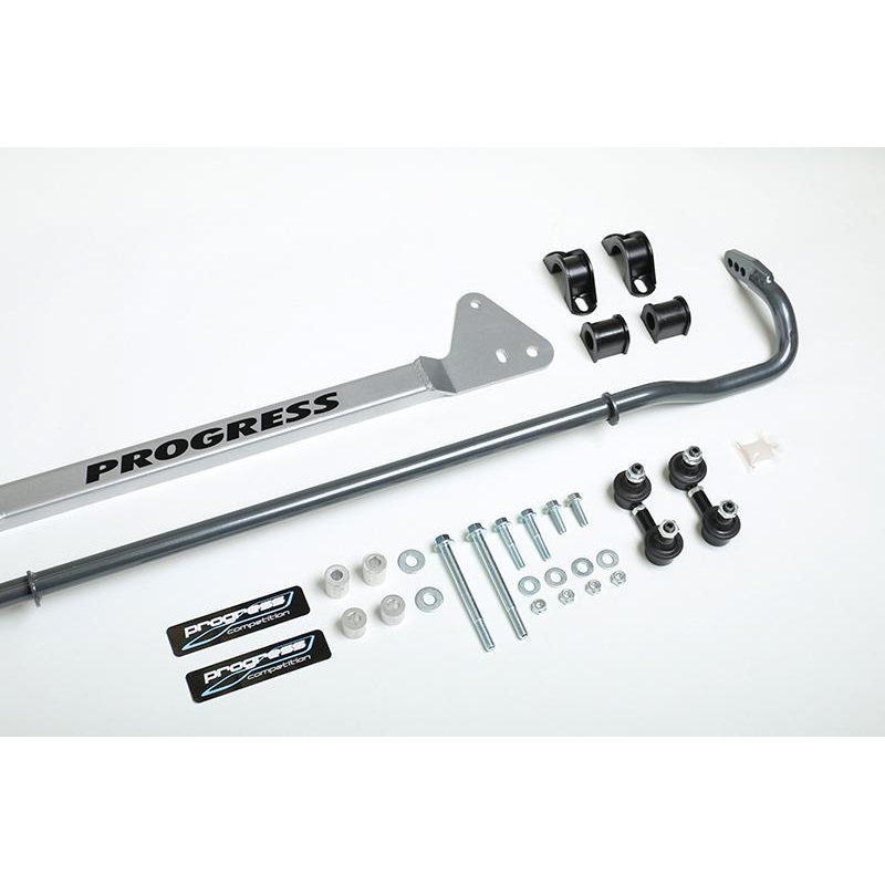 Progress Tech 22mm Adjustable Rear Sway Bar w/ Bar Brace & Adj End Links | 1994-2001 Acura Integra (62.1041)