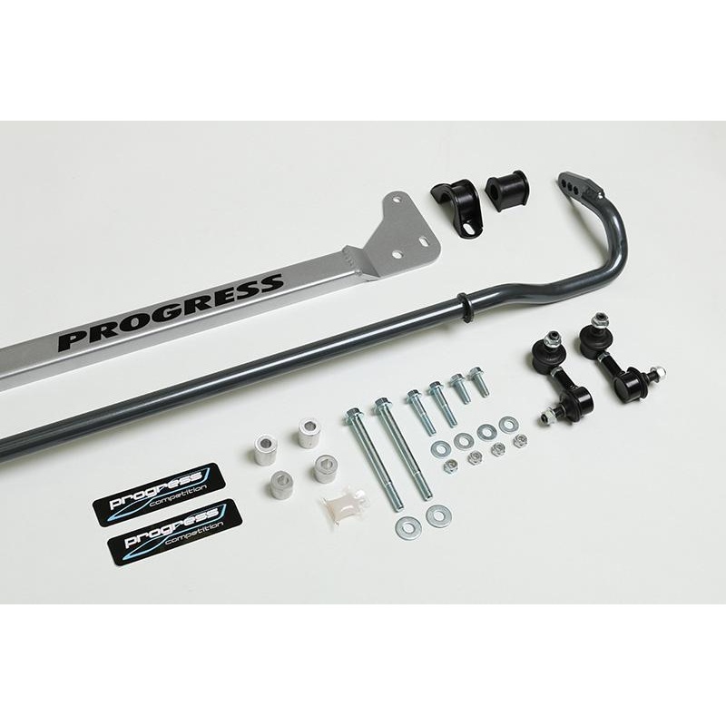 Progress Tech 22mm Adjustable Rear Sway Bar w/ Bar Brace & Adj End Links | 1996-2000 Honda Civic (62.1042)