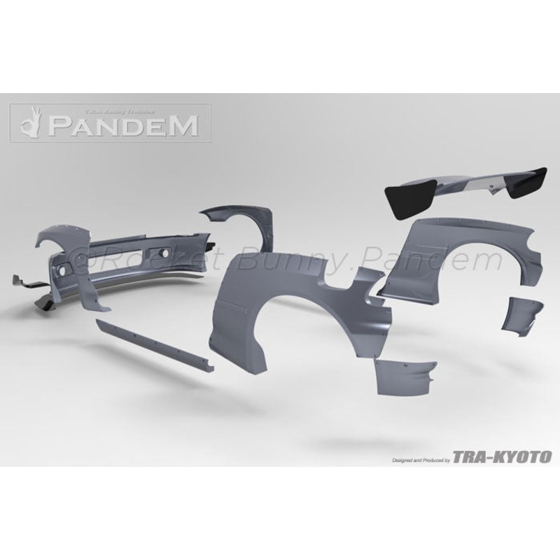 GReddy Pandem Front Canards | 1992-1995 Honda Civic  (17050112)