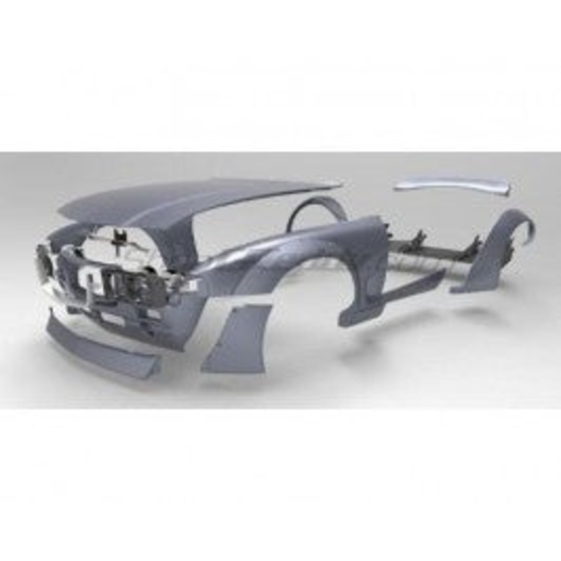 GReddy Pandem Wide Body Boss Rear Diffuser | 1992-1995 Mazda RX-7  (17040309)