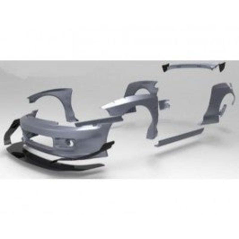 GReddy Pandem Wide Body V1.5 Front Splitter | 1992-1999 Honda Civic  (17050121)
