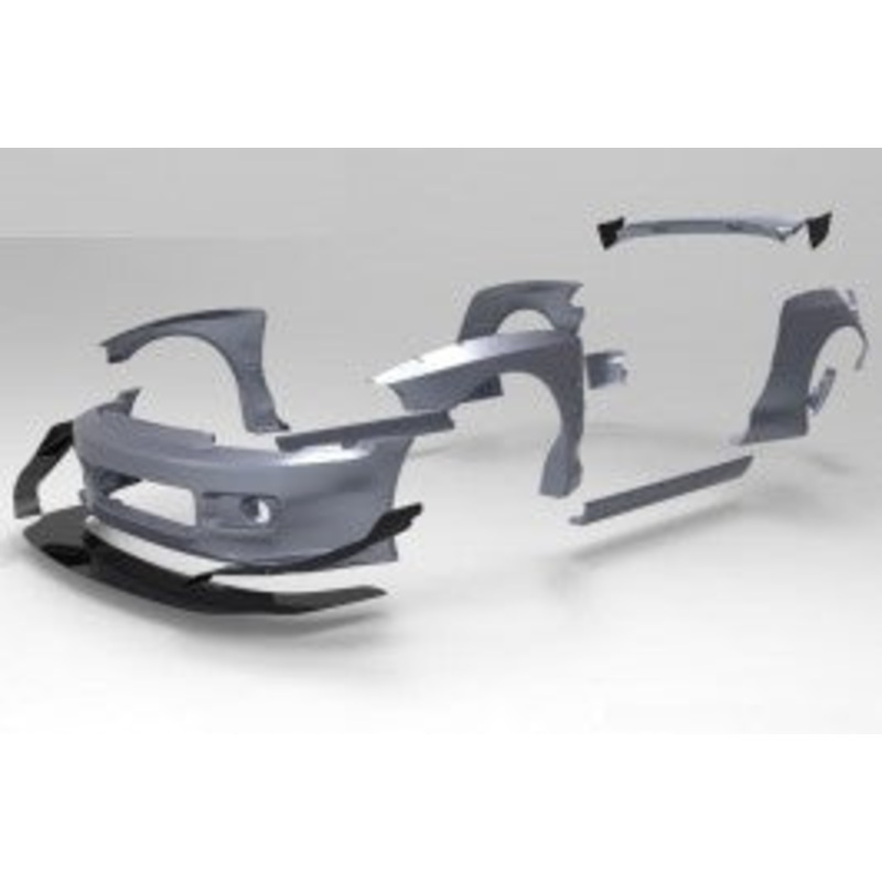 GReddy V1/V1.5 Rocket Bunny Front Canards | 1992-1995 Honda Civic  (17050119)