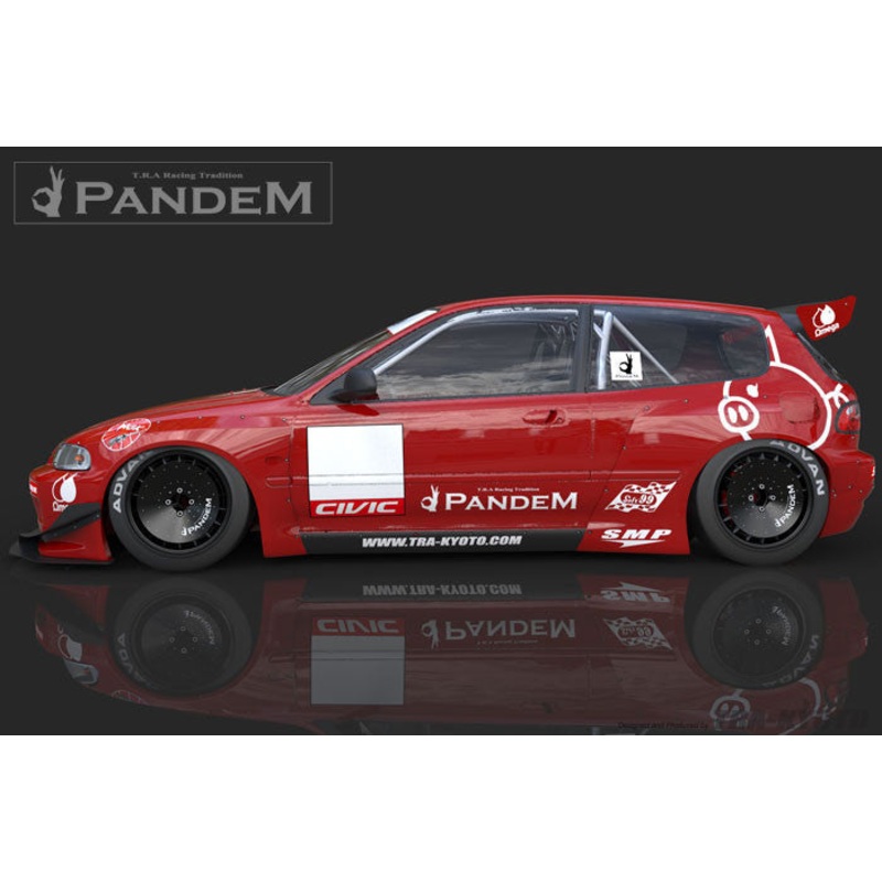 GReddy X Rocket Bunny Front Fenders | 1992-1995 Honda Civic  (17050114)