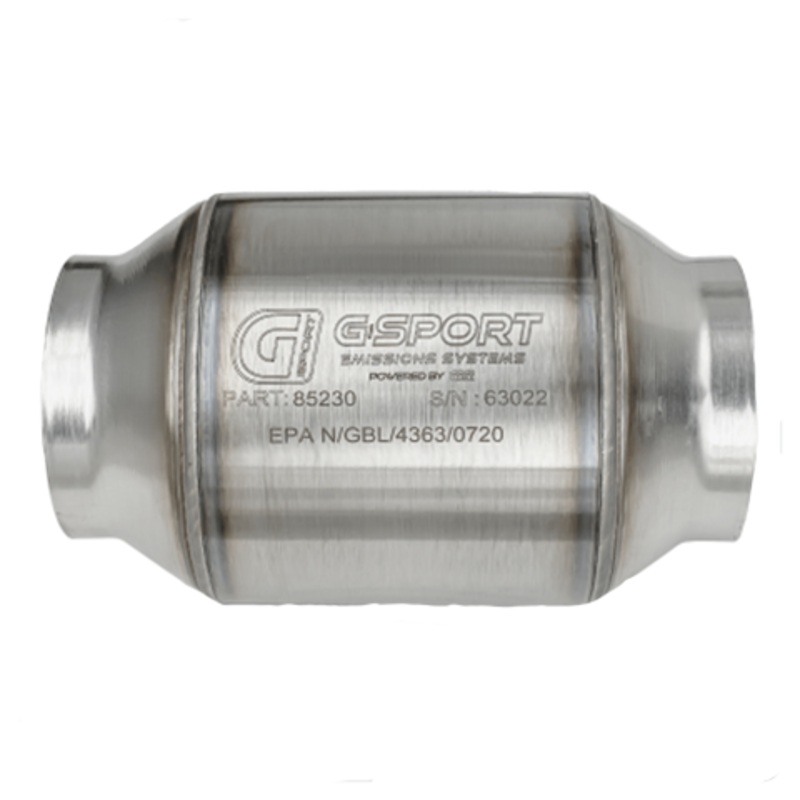 GESI G-Sport 400 CPSI GEN 2 4.5" x 4" 3.0in Inlet/Outlet Catalytic Converter (85230)