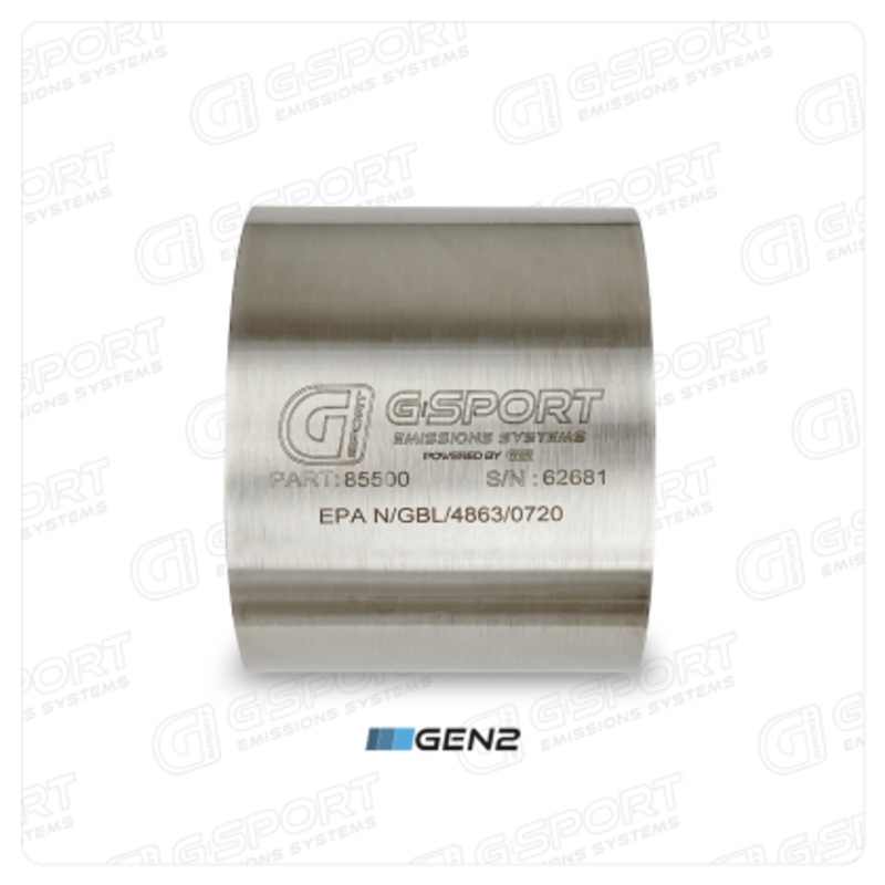 GESI G-Sport 400 CPSI GEN2 EPA Compliant 5in x 4in x 4in Substrate Only (85500)