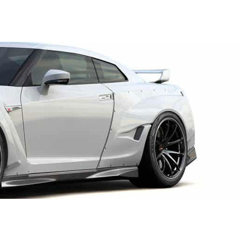 GReddy GRacer Rear Over-Fender Set | 2017-2021 Nissan GTR  (17520251)