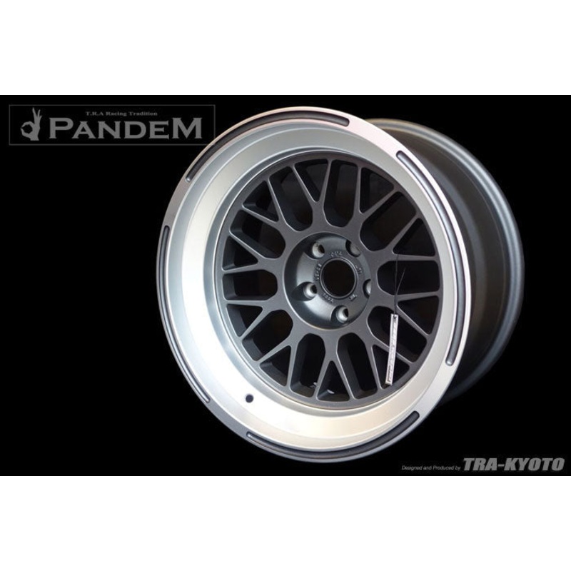 GReddy Pandem 6666 Wheels 18x9.5 -30 5-100 Gunmetal | Universal  (66895300G)