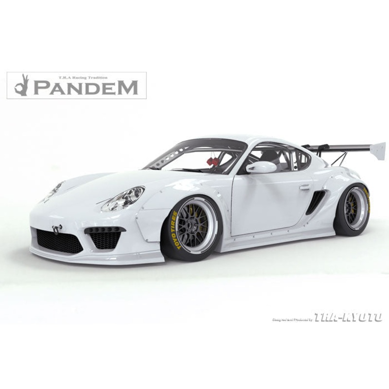 GReddy Pandem RB V2 Front Lip Spoiler  | 2009-2012 Porsche Cayman  (17090522)