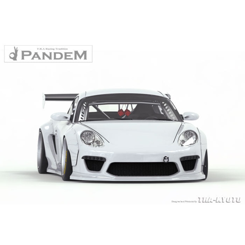 GReddy Pandem RB V2 Front Over-Fenders  | 2009-2012 Porsche Cayman  (17090523)