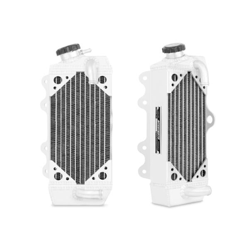 Mishimoto Braced Aluminum Dirt Bike Radiator | 2002-2013 Yamaha YZ85 -cyl (MMDB-YZ85-02X)