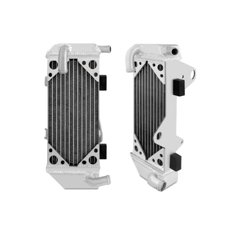 Mishimoto Left Braced Aluminum Dirt Bike Radiator | 2010-2013 Honda CRF250R Base U/K (MMDB-CRF250R-10LX)