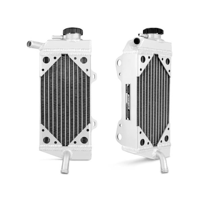 Mishimoto Right Braced Aluminum Dirt Bike Radiator | 2005-2008 Honda CRF450R Base U/K (MMDB-CRF450R-05RX)