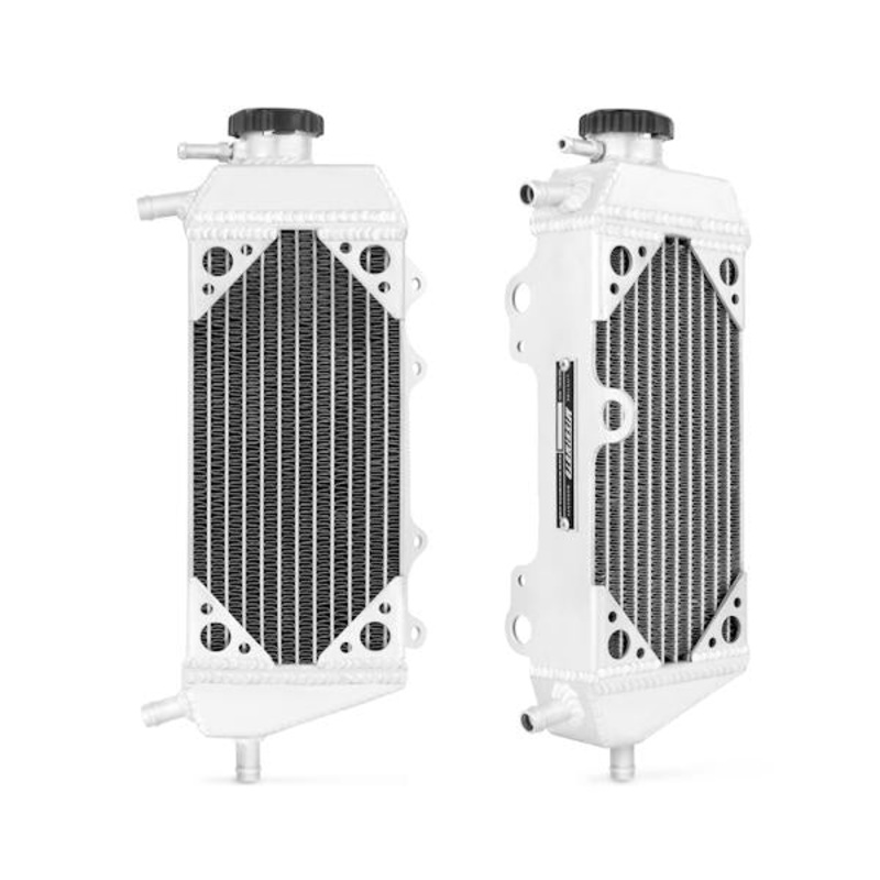 Mishimoto Right Braced Aluminum Dirt Bike Radiator | 2005-2014 Yamaha YZ125 -cyl (MMDB-YZ125-05RX)