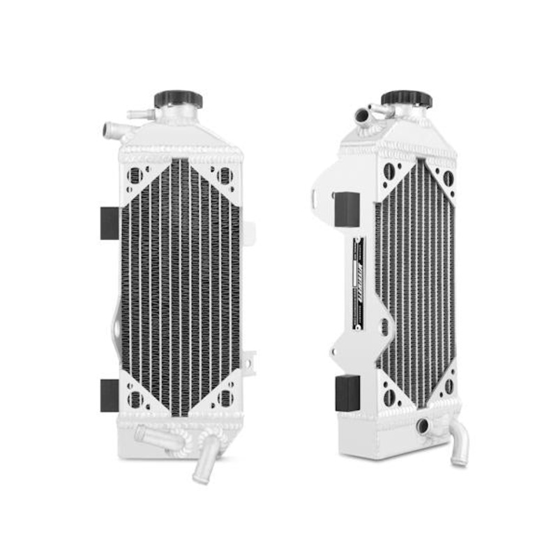 Mishimoto Right Braced Aluminum Dirt Bike Radiator | 2010-2013 Honda CRF250R Base U/K (MMDB-CRF250R-10RX)