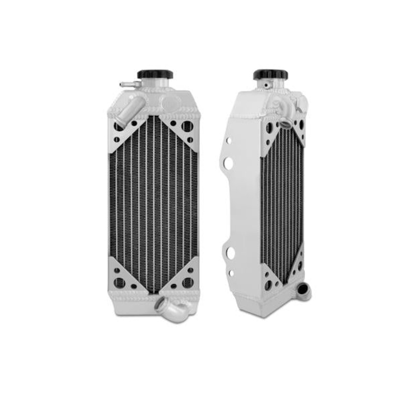 Mishimoto Right Braced Aluminum Dirt Bike Radiator | Multiple Fitments (MMDB-DRZ400-00RX)