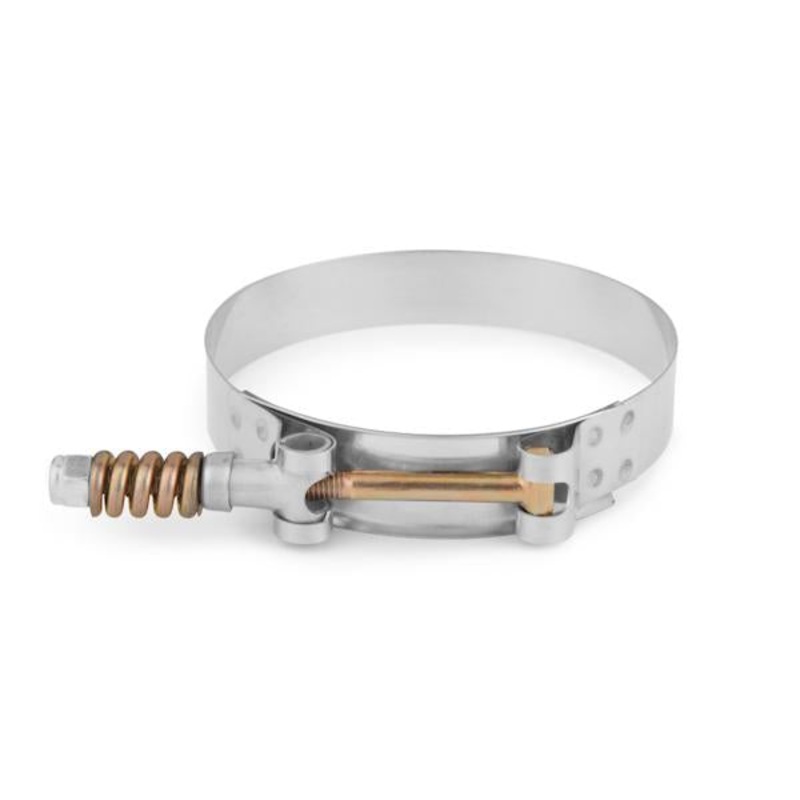 Mishimoto Stainless Steel Constant Tension T-Bolt Clamp 4.09in - 4.41in / 104mm - 112mm (MMCLAMP-425T)