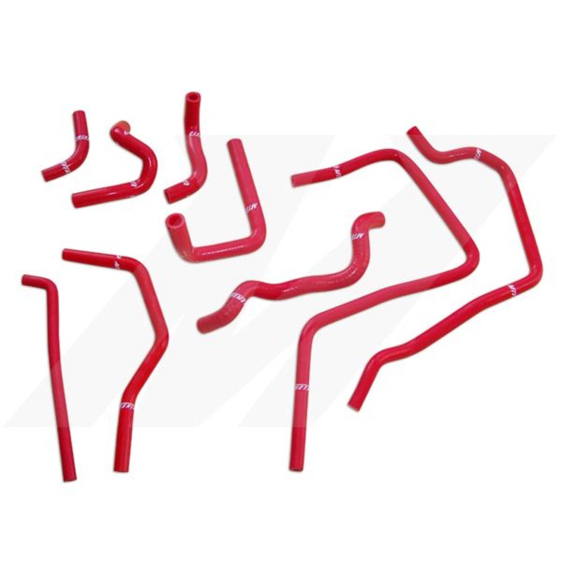 Mishimoto Silicone Ancillary Hoses - Red | 2002-2005 Subaru Impreza WRX (MMHOSE-SUB-ANCRD)