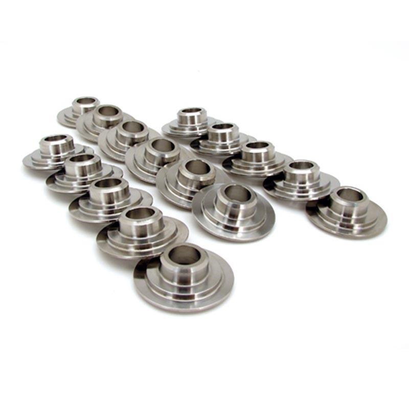 Manley 16pc Super 7 Degree Lightweight Titanium Retainers 1.560in Spring O.D. (23705L-16)
