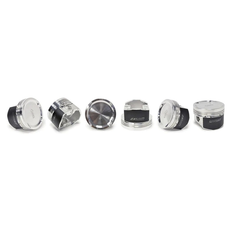 Manley 93-98 Toyota Supra Turbo 2JZGTE 86mm STD Bore 9:1 Dish Piston Set with Ring (609000C-6)