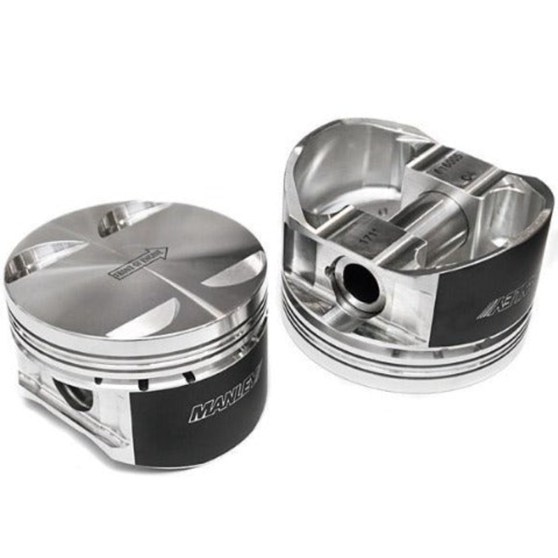 Manley Performance 85.25mm Bore 88mm Stroke -12cc Dome Dish Volume Piston Set of 4 | 1992.5-1999 Mitsubishi Eclipse (617102CE-4)