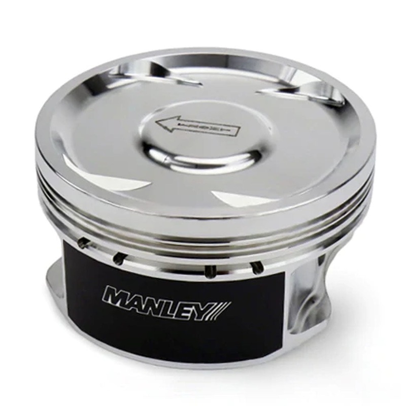 Manley 04+ Subaru WRX/STI EH257 99.50mm Bore STD Size 8.5:1 Dish Piston Set - Single Piston (632200C-1)