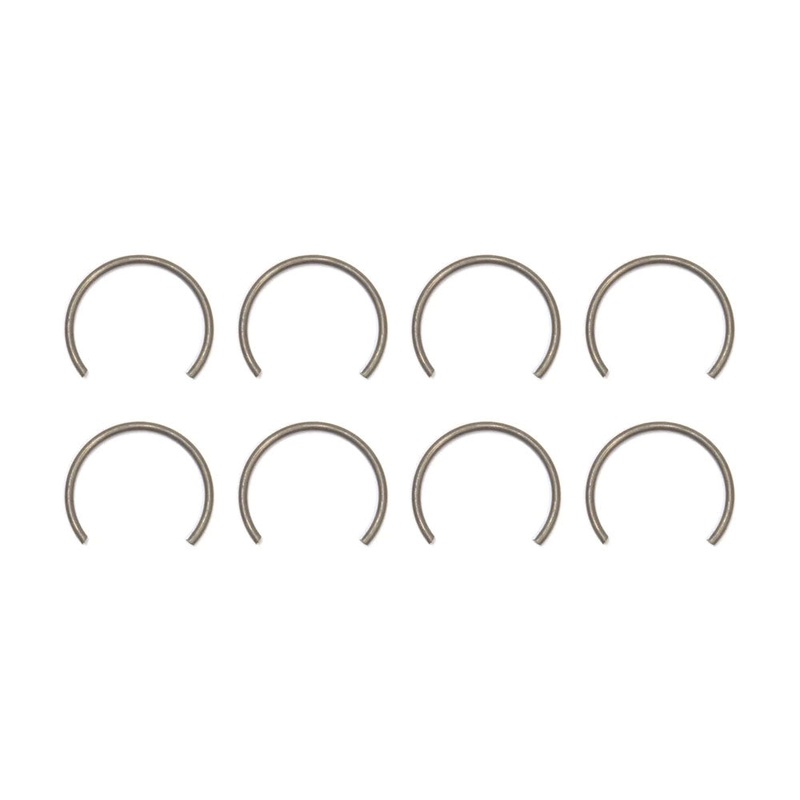 Manley SBC .061in Wrist Pin Locks, Round (42262-1)