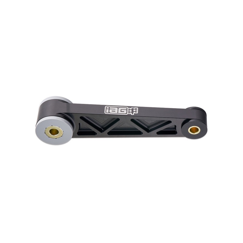 IAG Comfort Pitch Stop Mount 55A Black Finish | 2002-25 WRX / 2004-21 STI / 2004-11 Forester XT / 2005-09 Legacy GT (IAG-DRV-2230BK)