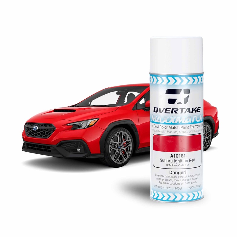 Overtake MaxxMatch Paint | Subaru Ignition Red DCK 12oz. Can (A10181)