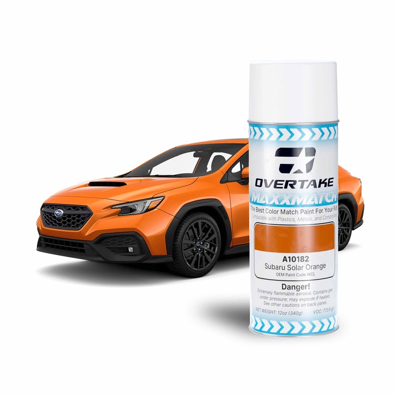 Overtake MaxxMatch Paint | Subaru Solar Orange WCL 12oz. Can (A10182)