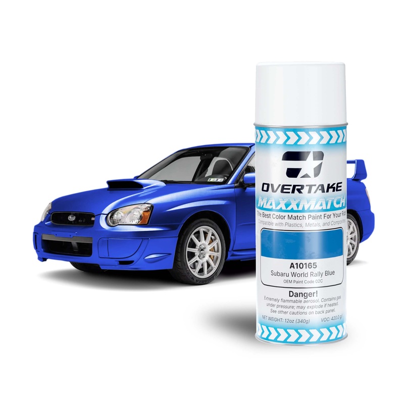 Overtake MaxxMatch Paint | Subaru World Rally Blue O2C 12oz. Can (A10165)