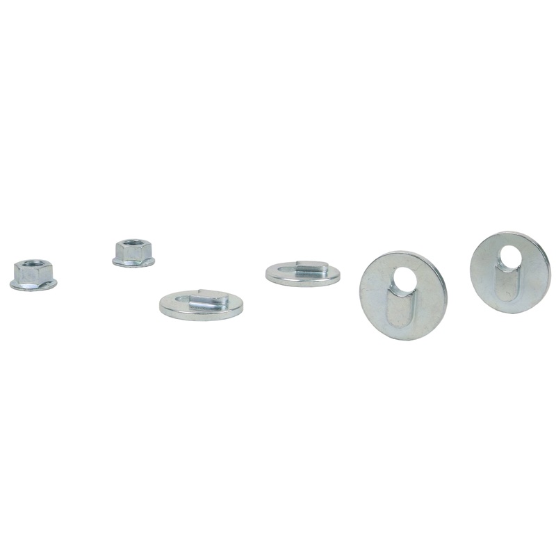 Whiteline Control Arm Lower Front Lock Washers (Caster Correction) | Multiple Chevrolet and Pontiac Fitments (W53152)