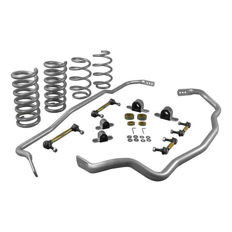 Whiteline Front and Rear Grip Series Kit | 2015-2020 Ford Mustang (GS1-FRD011)