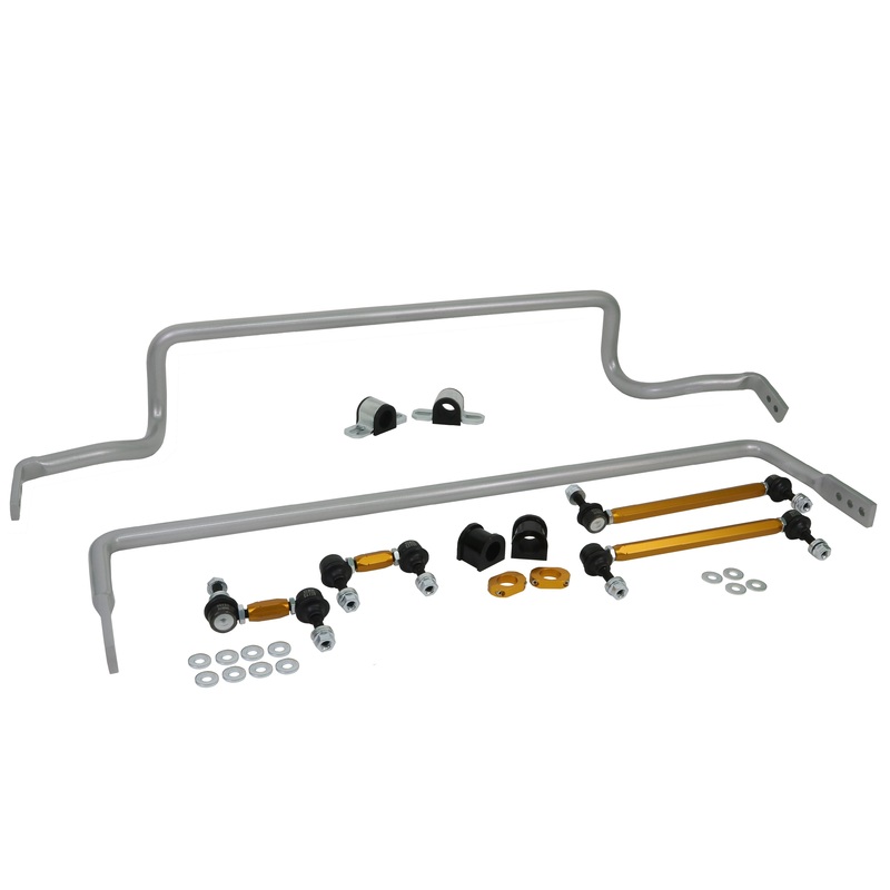 Whiteline Front and Rear Sway Bar Vehicle Kit | 2008-2017 Mitsubishi Lancer (BMK007)