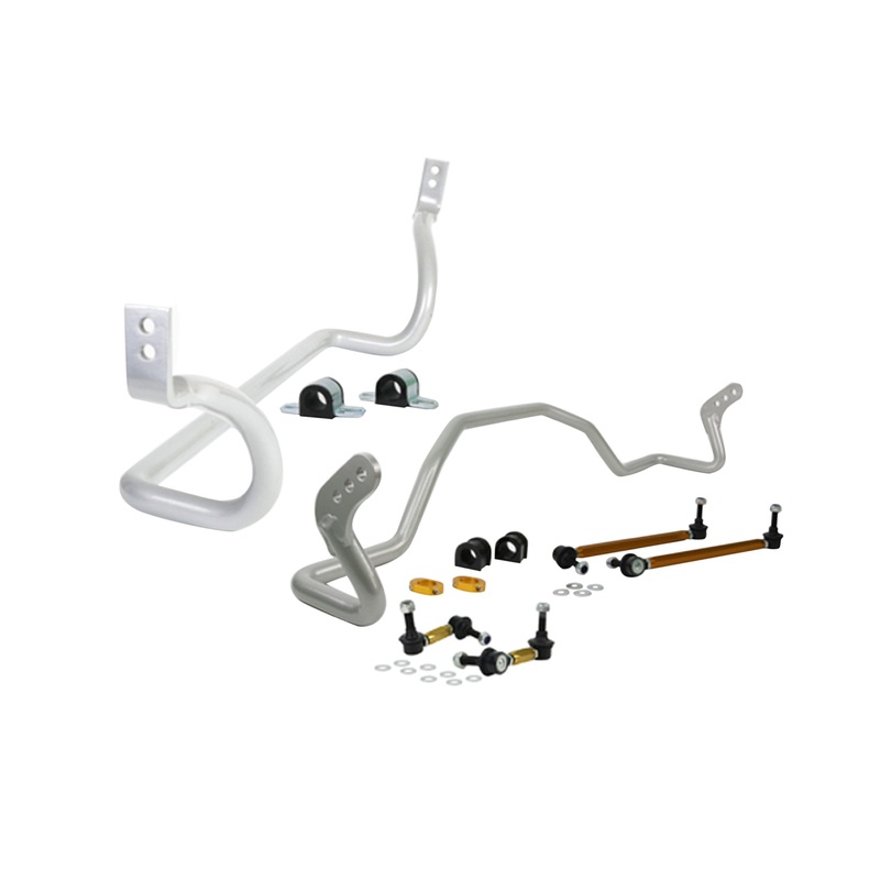 Whiteline Front and Rear Sway Bar Vehicle Kit | 2009-2015 Mitsubishi Lancer Ralliart (BMK008)