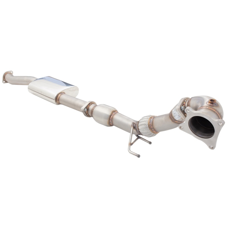 XForce 3" Downpipe and Cat Kit | 2010-2012 Volkswagen Golf R (ES-VW07-XFKITB)