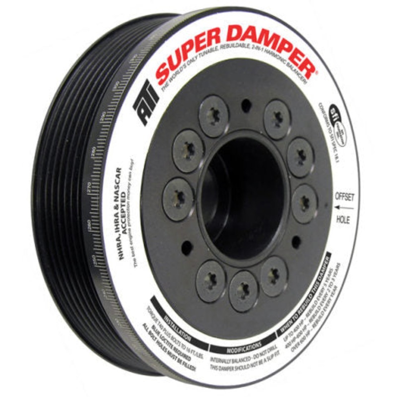 ATI Performance Damper - 5.67 - Al - 7 Grv - Toyota Scion 2Az-Fe - 2.4-2.6L - 800Hp Or Less- 1-Pc | (ATI918523)