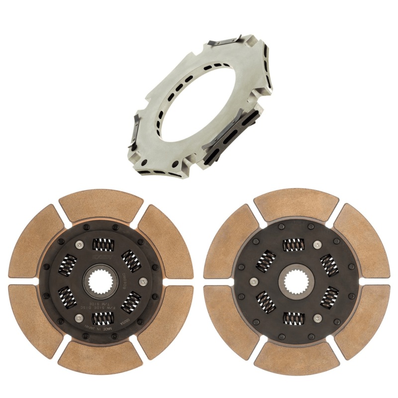 Exedy Twin-Plate Replacement Clutch Discs | 2008-2015 Mitsubishi Evo X