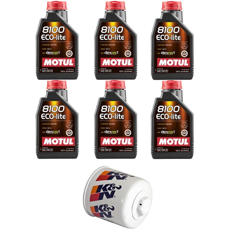 Motul 0W-20 Oil Change Kit w/ K&N HP Filter | 2013-2020 Subaru BRZ / Scion FR-S / Toyota 86 (14008)