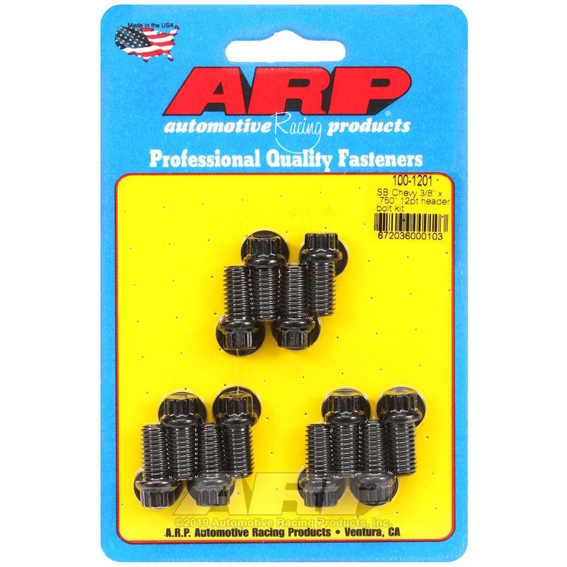 ARP Header Bolt Kits | Multiple Chevrolet Fitments (100-1201)