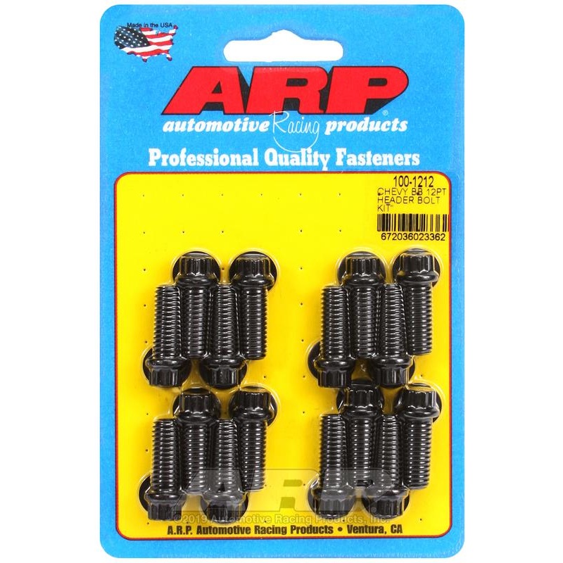 ARP Header Bolt Kits | Multiple Chevrolet Fitments (100-1212)