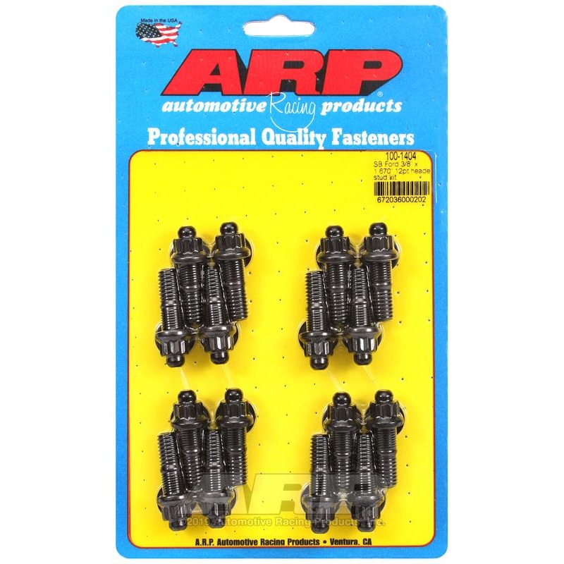 ARP Header Stud Kits | Multiple Ford Fitments (100-1404)