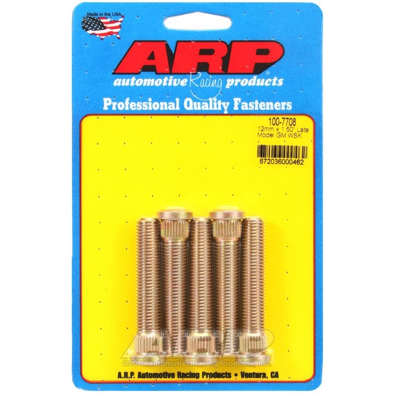ARP Wheel Stud Kit | Multiple GM Fitments (100-7708)